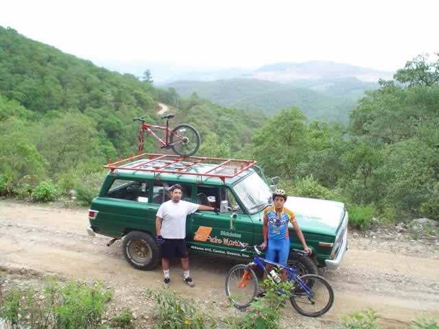 Salida en ruta de ciclismo